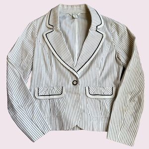 White House black market pinstripe blazer